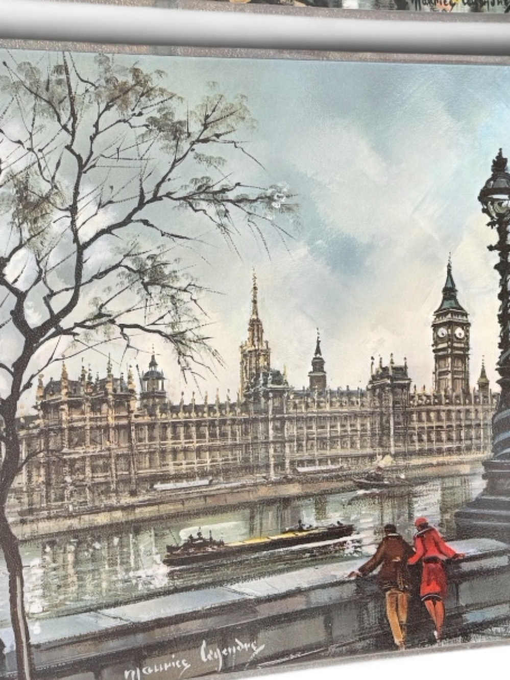 1976 KRISART Vintage London Landmark Placemats -Set of 4 made in France - Picture 15 of 16